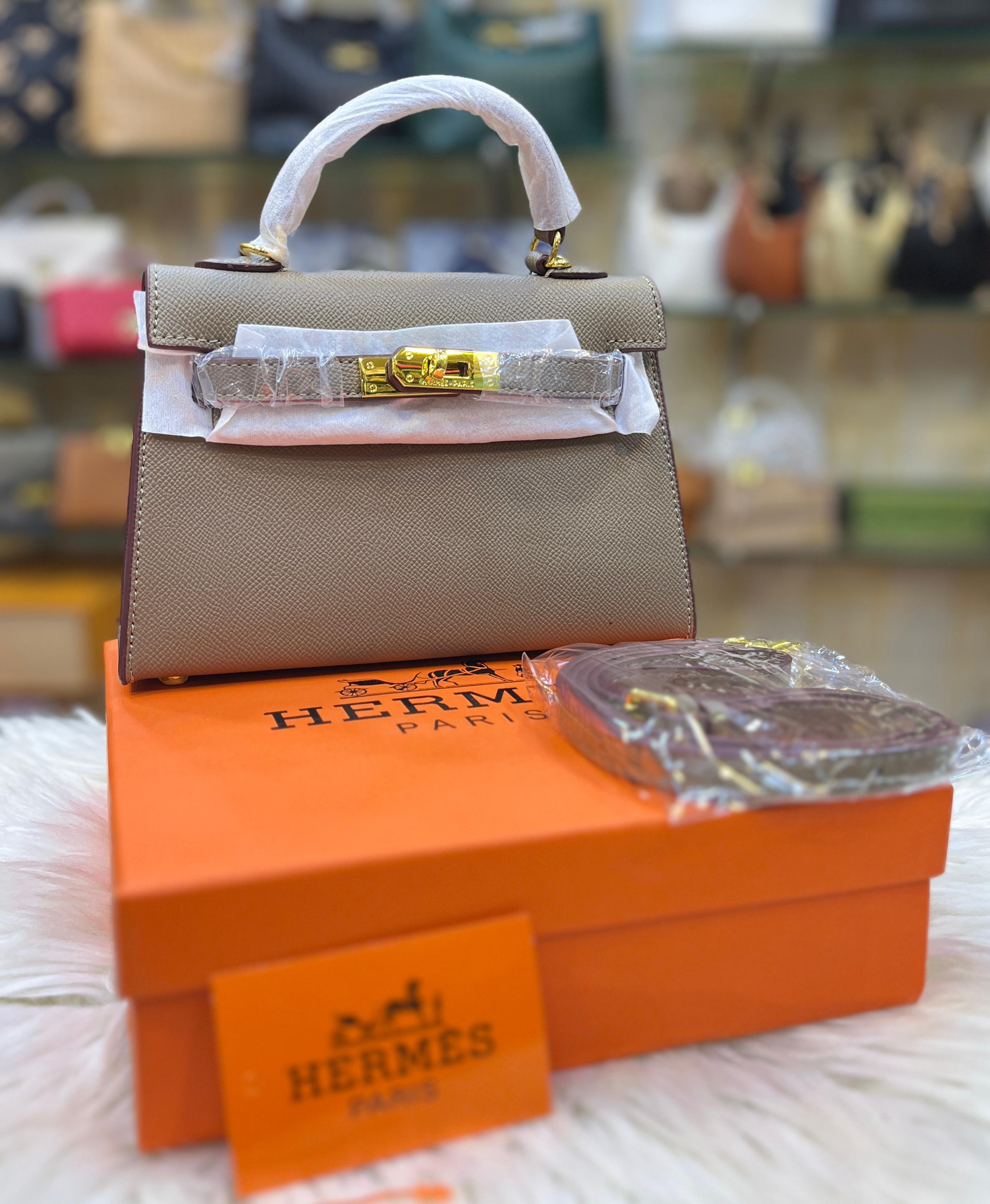 Hermès-Inspired Kelly 20 Mini Sellier