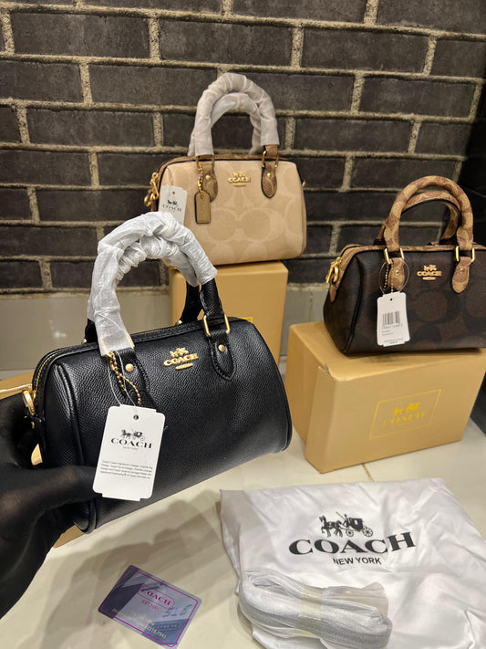 COACH Mini Rowan Crossbody Bag – Signature Colors