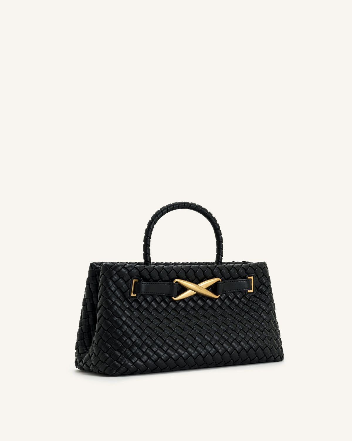 JW PEI Elora Woven Tote Bag – Vegan Leather Chic