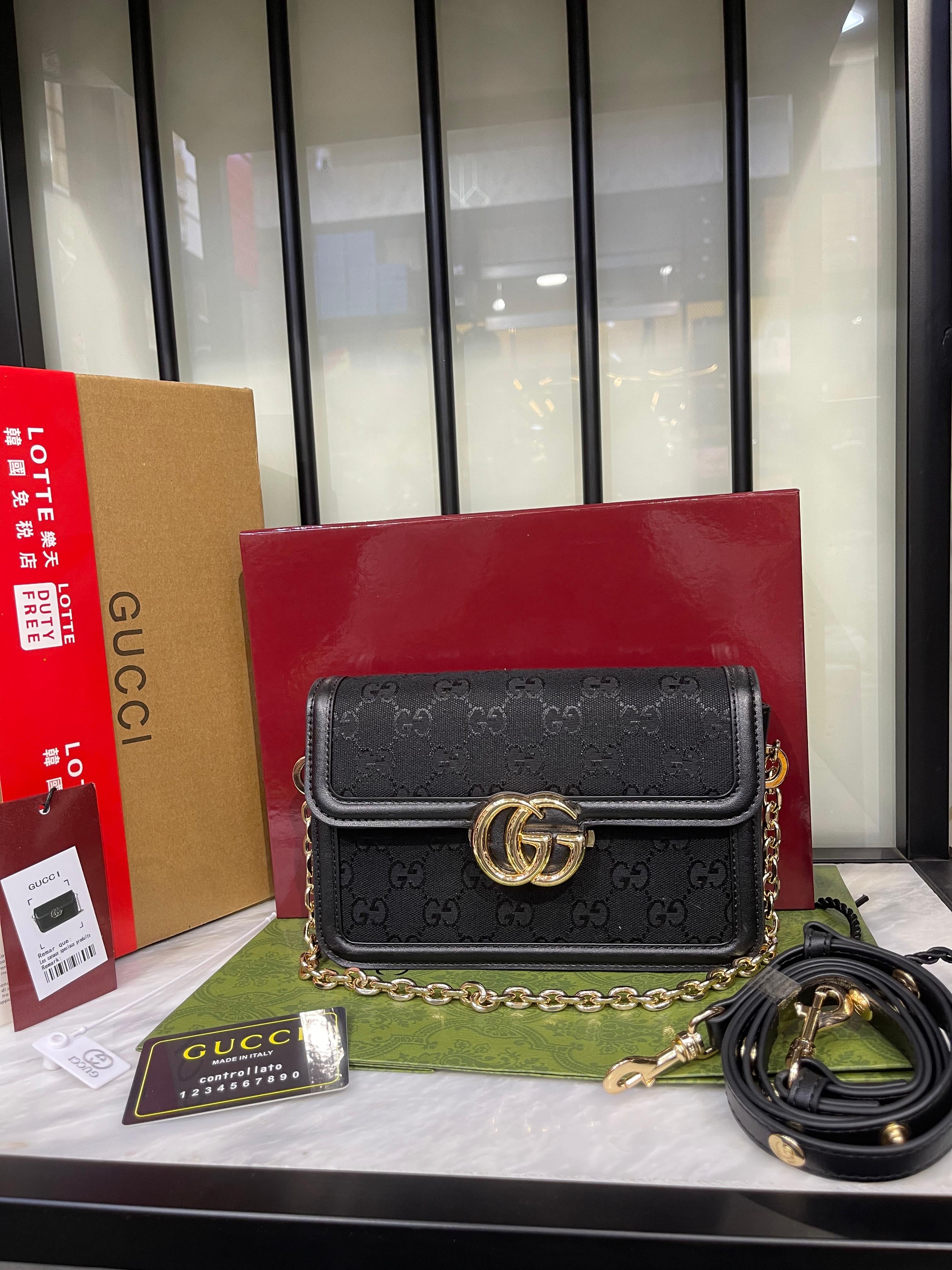 Gucci Go Small Shoulder Bag – Structured GG Classic