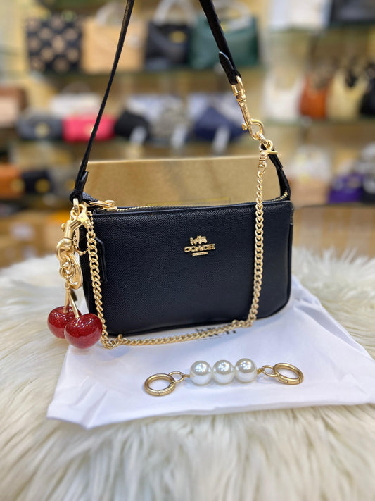 COACH Nolita 19 – Leather Mini Shoulder Bag