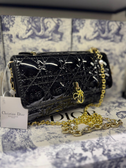 MY DIOR Mini Bag – Pearl Chain Crossbody