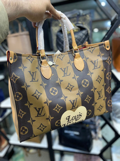 Louis Vuitton OnTheGo Tote Bag – Monogram & Monogram Reverse