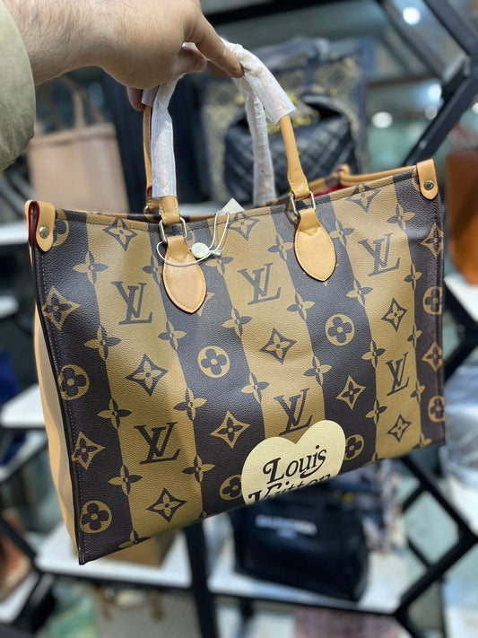 Louis Vuitton OnTheGo Tote Bag – Monogram & Monogram Reverse