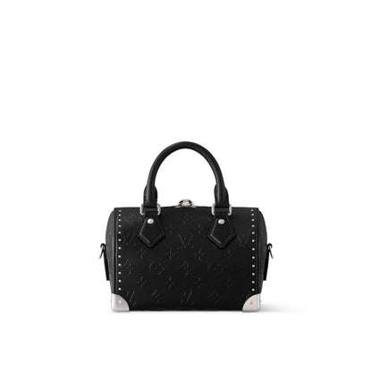 Louis Vuitton Speedy Trunk 20 – Black Calf Leather