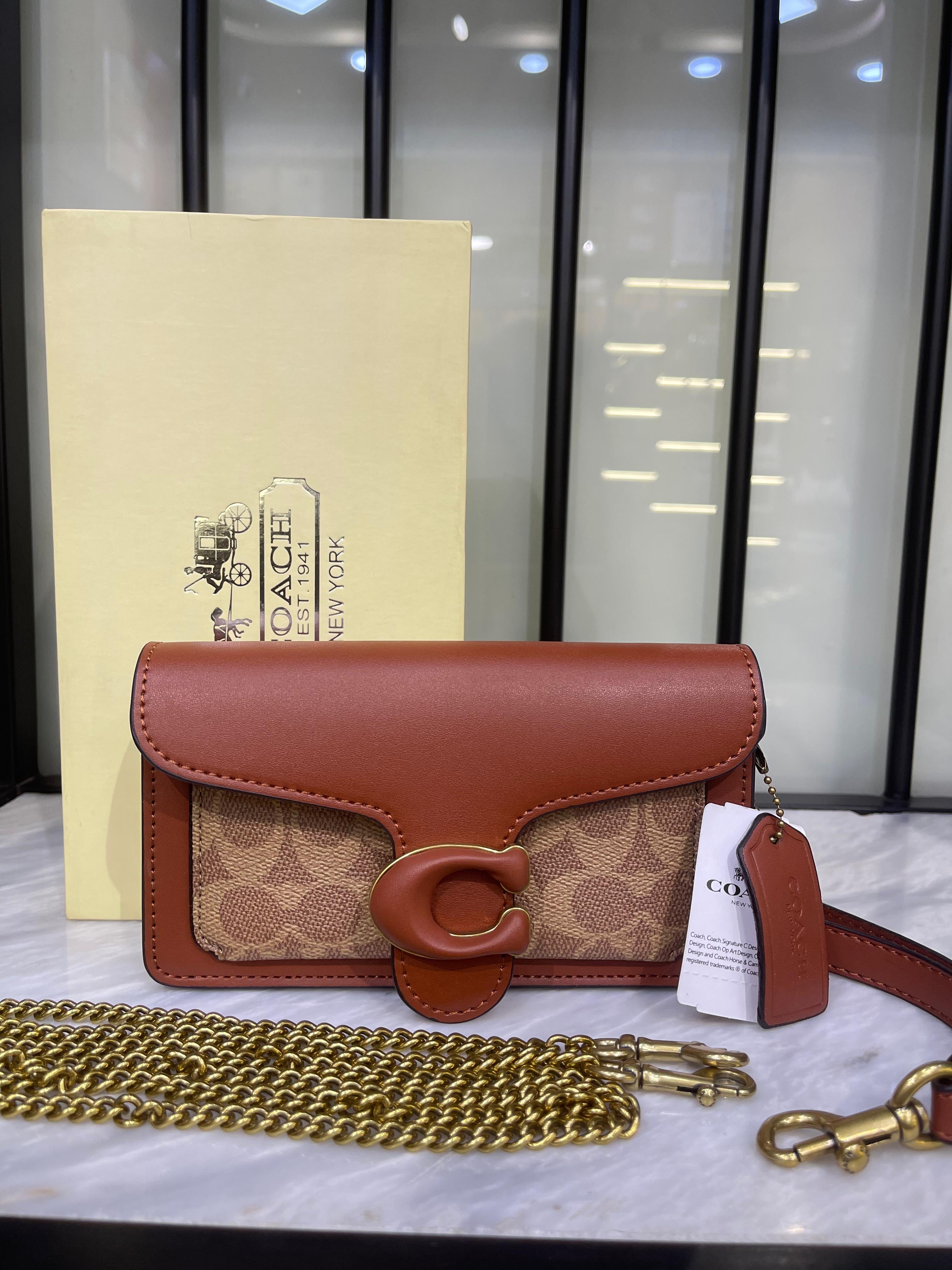 Coach Tabby Chain Clutch