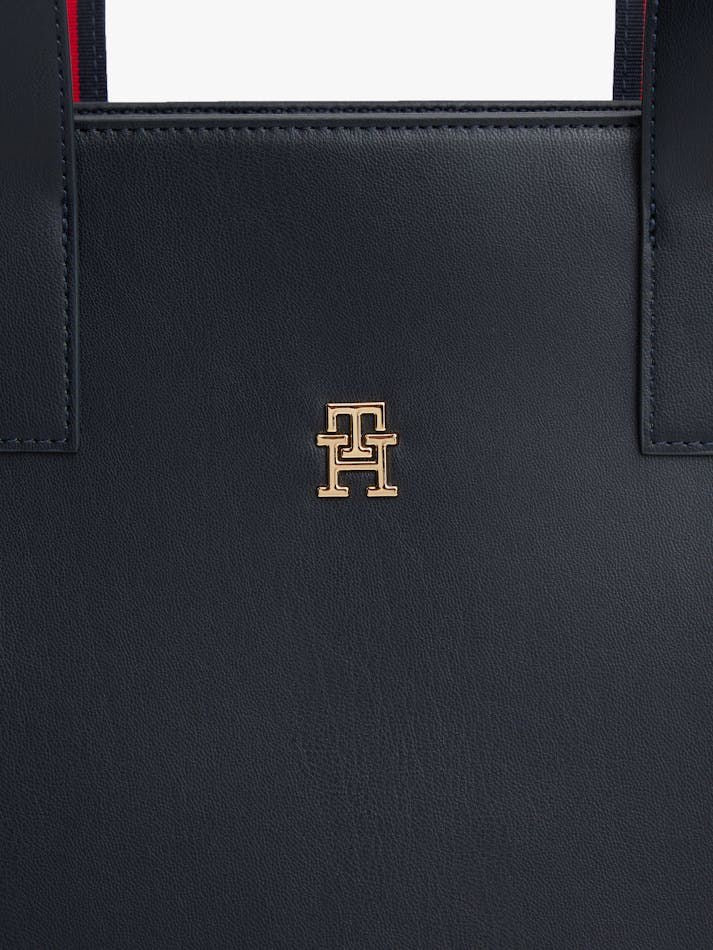 TOMMY HILFIGER Iconic Tommy Tote Bag – Monogram Elegance