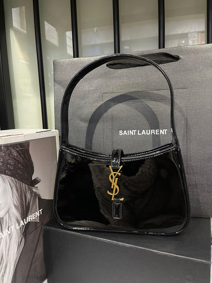 YSL Mini Le 5 À 7 Patent Bag