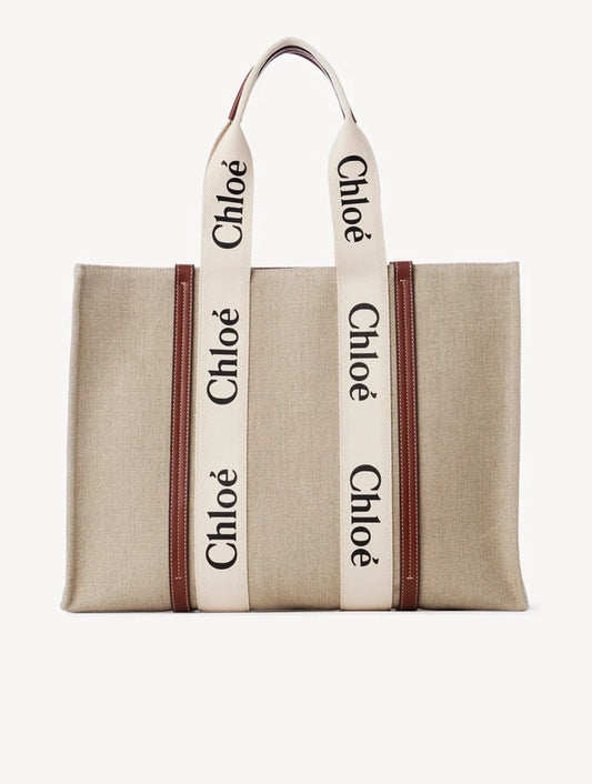 CHLOÉ Large Woody Tote Bag
