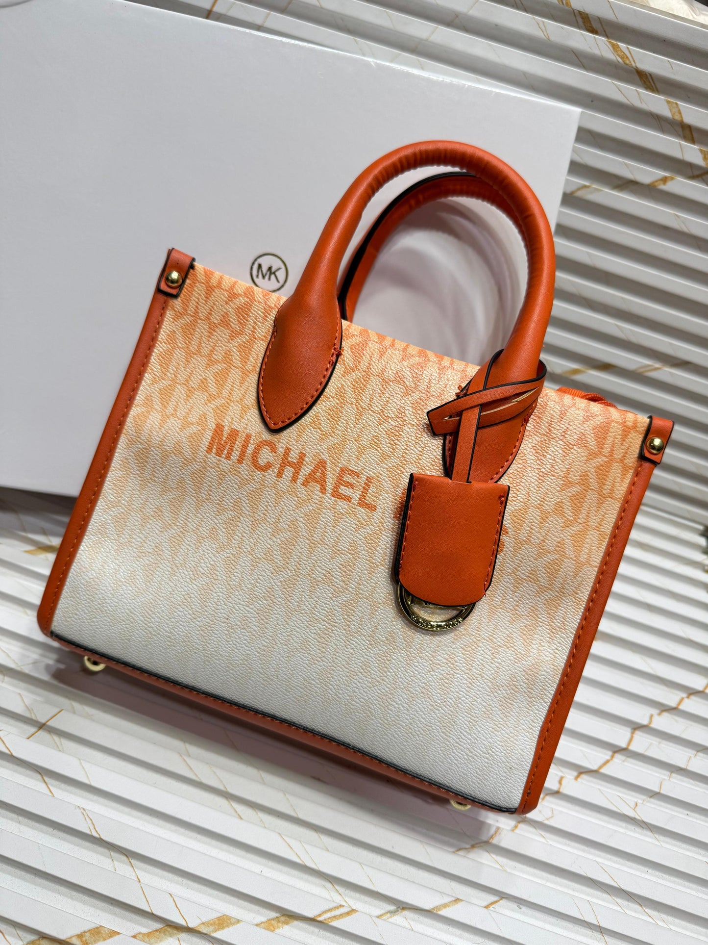 Michael Kors Mirella Extra-Small Ombré Logo Crossbody Bag – With Box