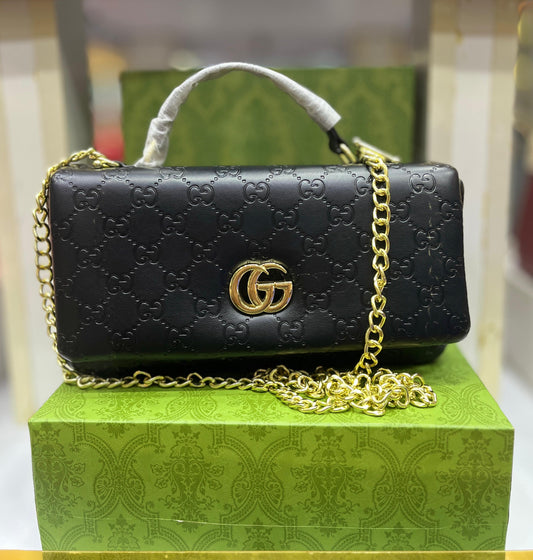GG Milano Mini – Gold-Tone Chain Elegance
