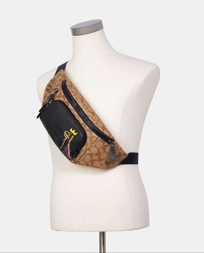 Coach x Jean-Michel Basquiat Track Belt Bag – Signature Canvas