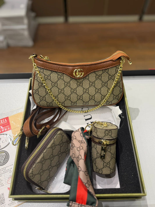 GUCCI Ophidia Small GG Monogram Shoulder Bag