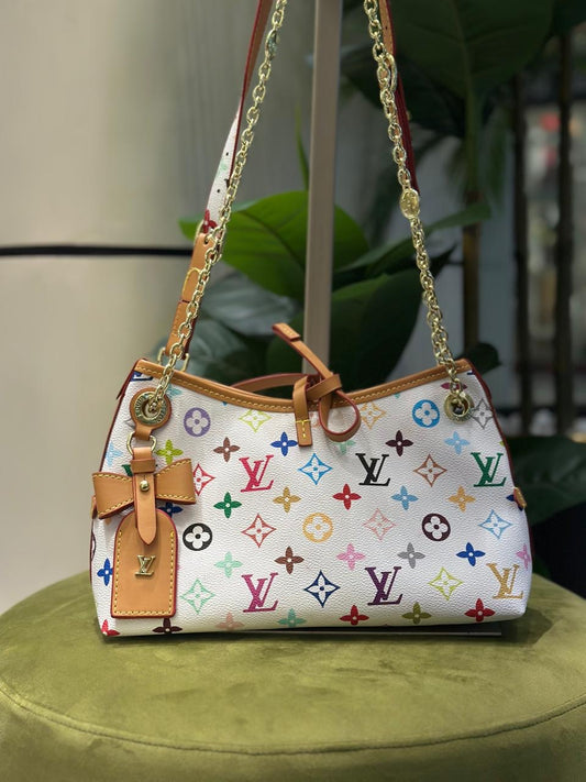 Louis Vuitton-Style Crossbody Bag