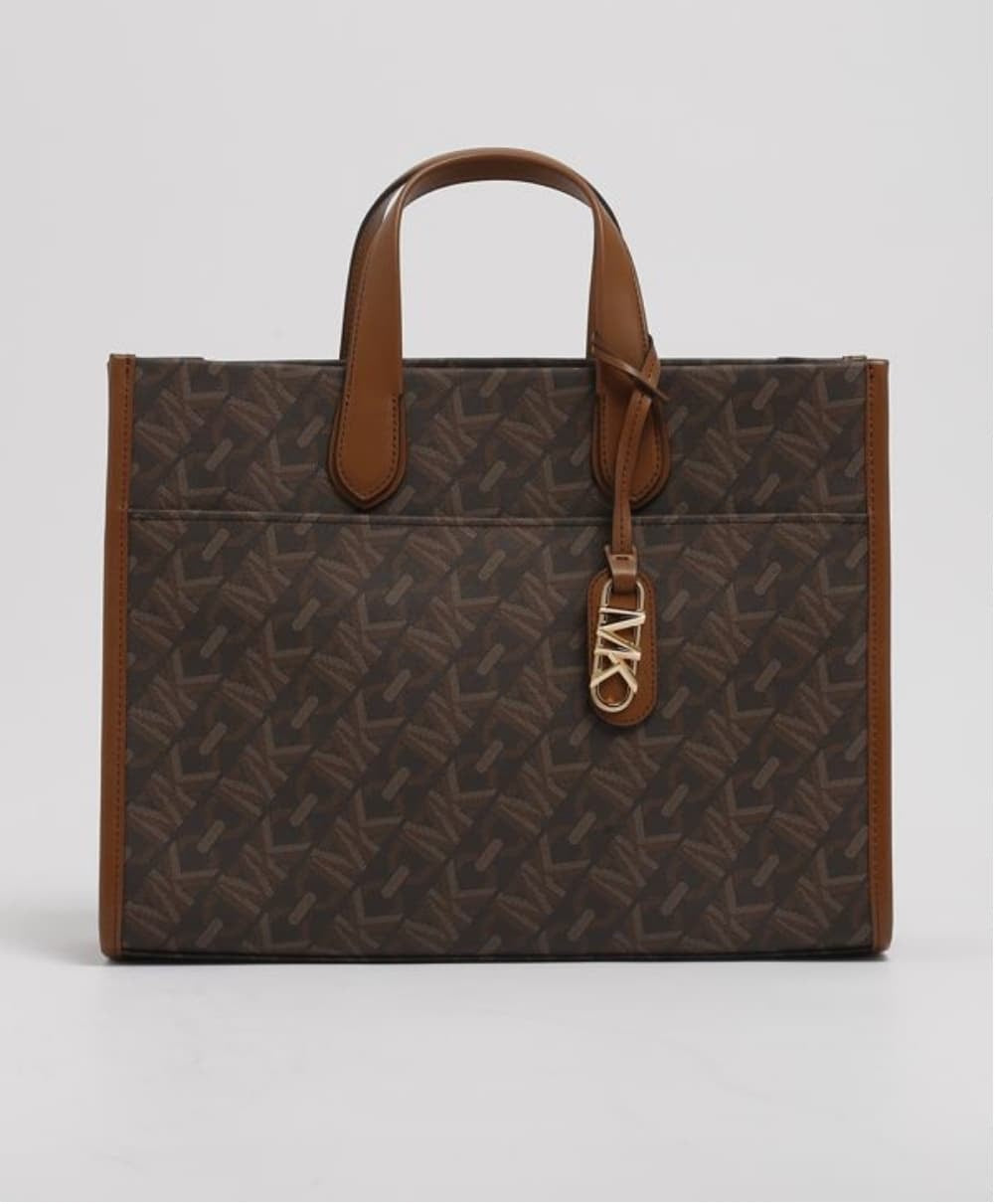 Michael Kors Gigi Large Empire Signature Logo Tote Bag