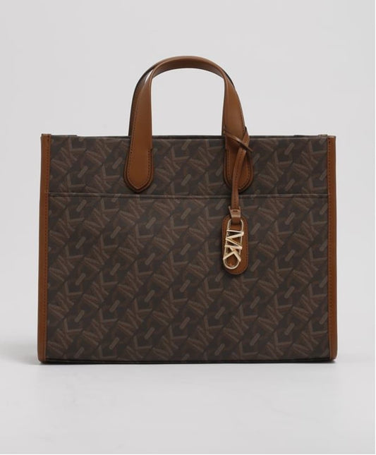 Michael Kors Gigi Large Empire Signature Logo Tote Bag