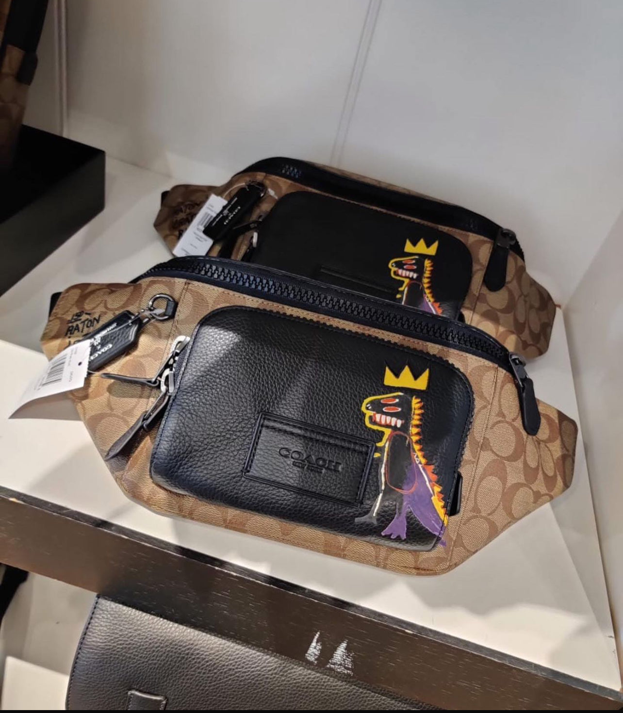 Coach x Jean-Michel Basquiat Track Belt Bag – Signature Canvas