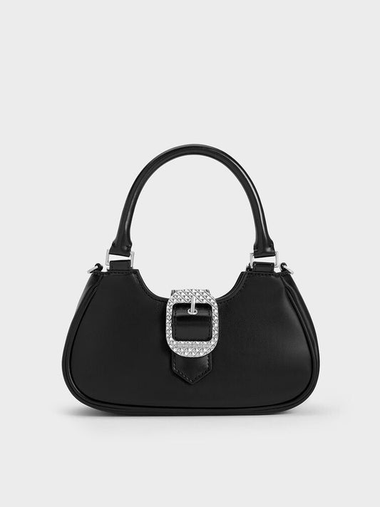 Charles & Keith Avis Belted Top Handle Bag