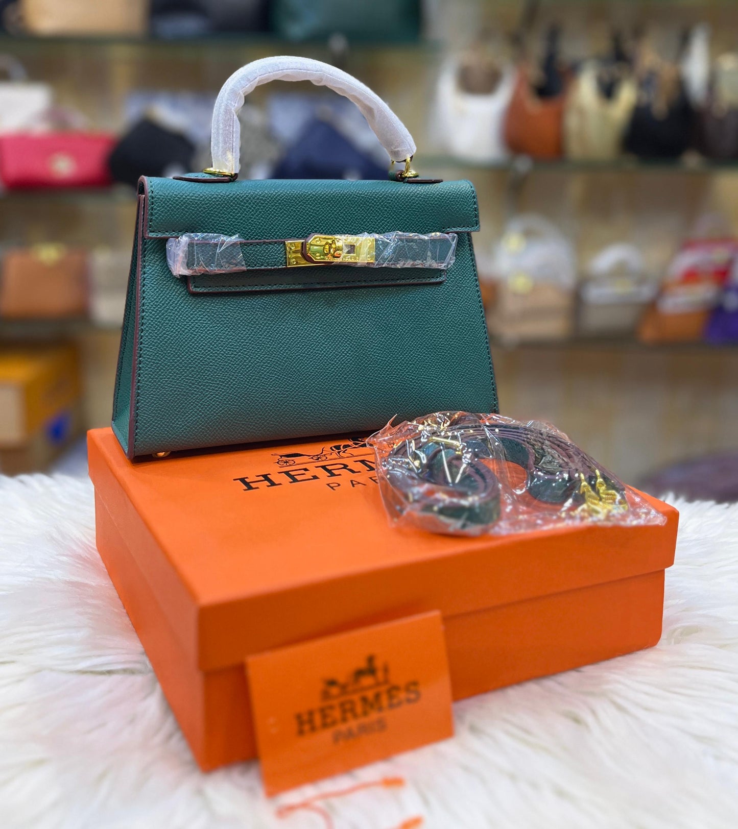 Hermès-Inspired Kelly 20 Mini Sellier