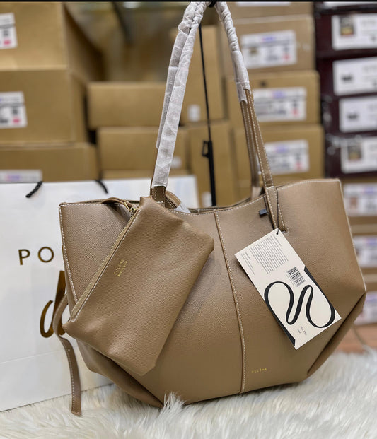 POLÉNE Cyme Large – Edition Textured Tote