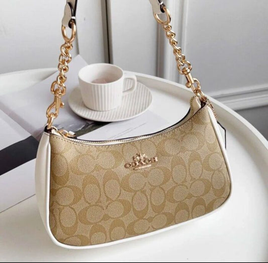 Coach Teri Shoulder Bag in Signature Canvas
