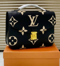 Louis Vuitton Pochette Métis Handbag – Black with White Monogram