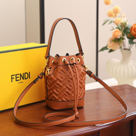 Fendi Mon Trésor – Dove Grey Bucket Elegance