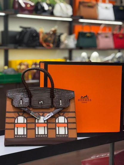 Hermès Birkin Faubourg Sellier – Limited Edition Mixed-Leather