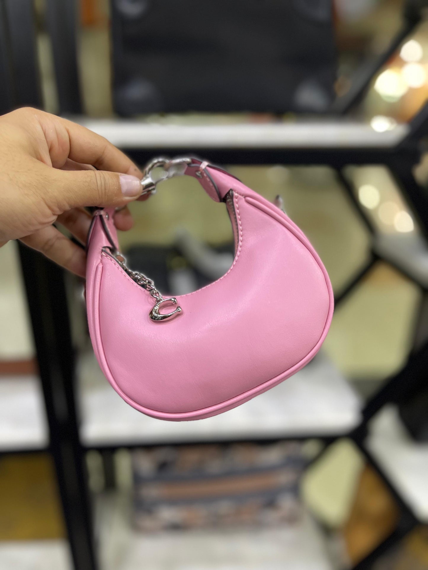 Coach Jonie Bag – Crescent Silhouette with C Hardware