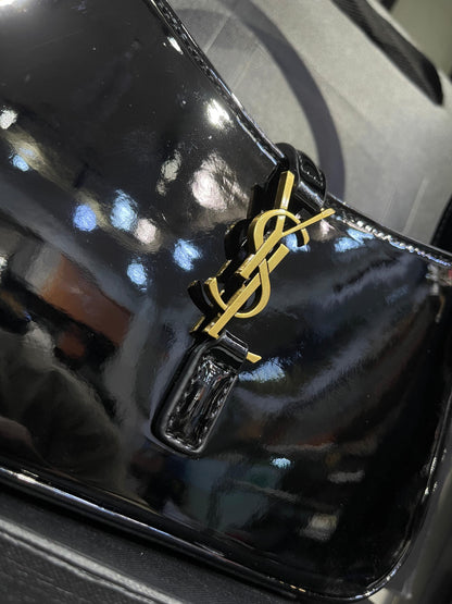 YSL Mini Le 5 À 7 Patent Bag