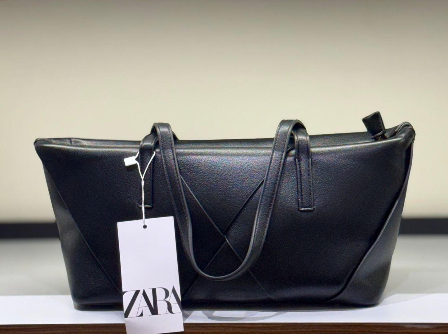 ZARA Soft PU Tote Bag