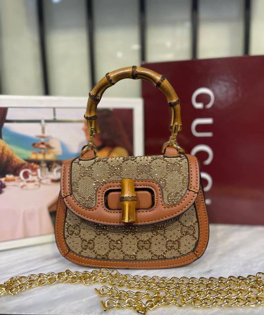 Gucci Bamboo 1947 Crystals Mini Bag Style
