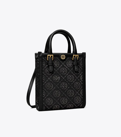Tory Burch Mini T Monogram Tote –  (With Box)