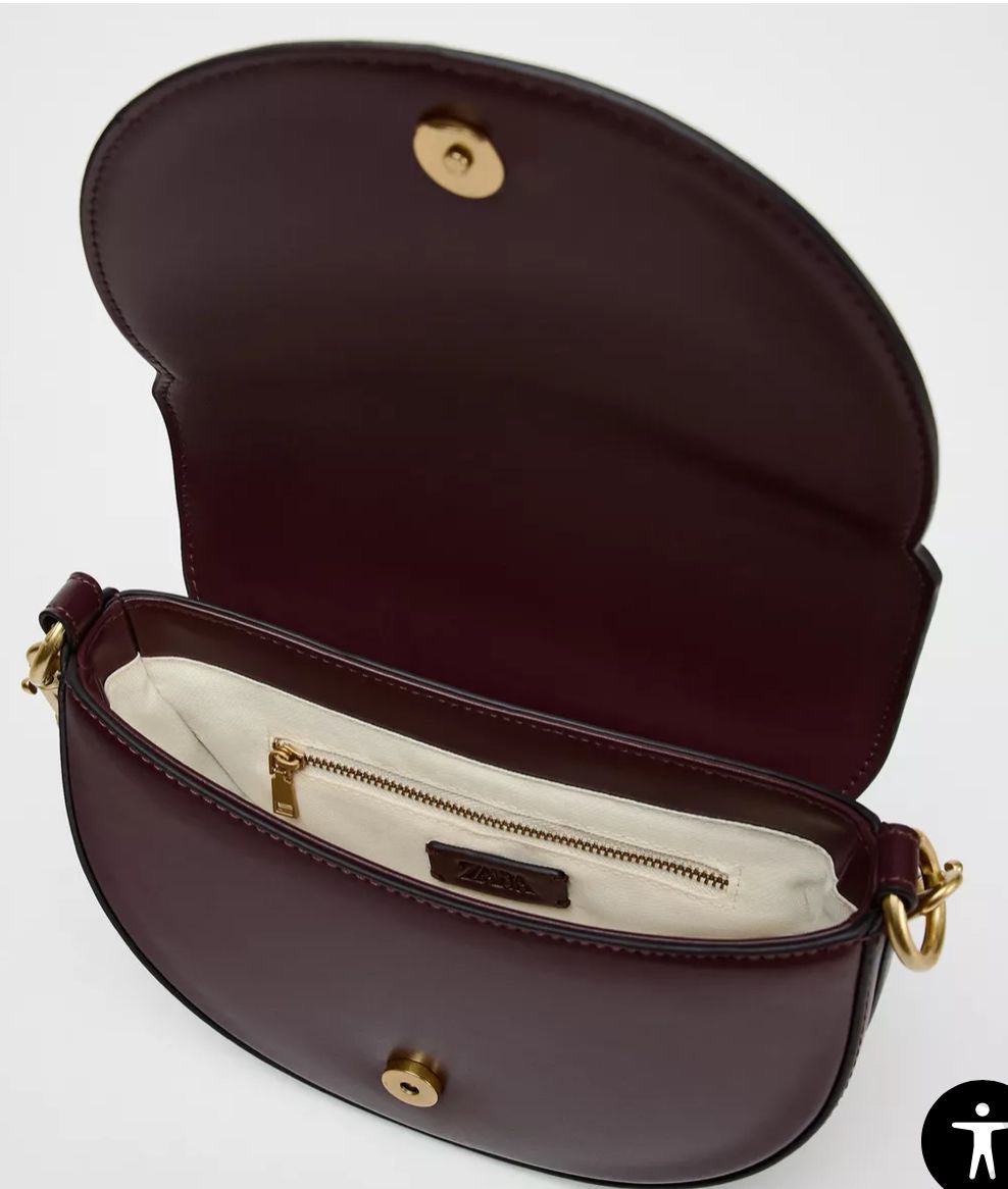 ZARA Crossbody Bag – High Quality with Paper Bag