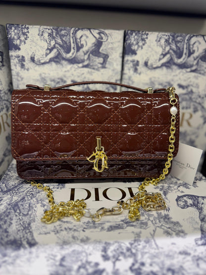 MY DIOR Mini Bag – Pearl Chain Crossbody