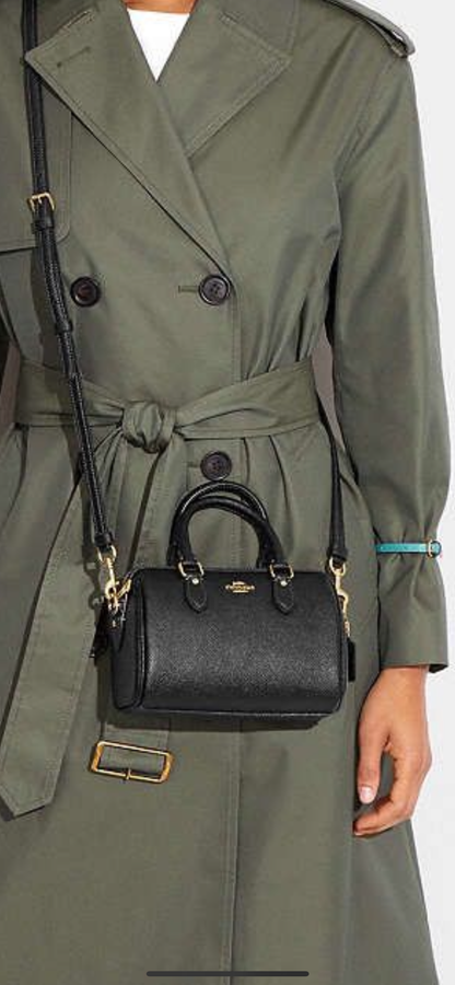 COACH Mini Rowan Crossbody Bag – Signature Colors