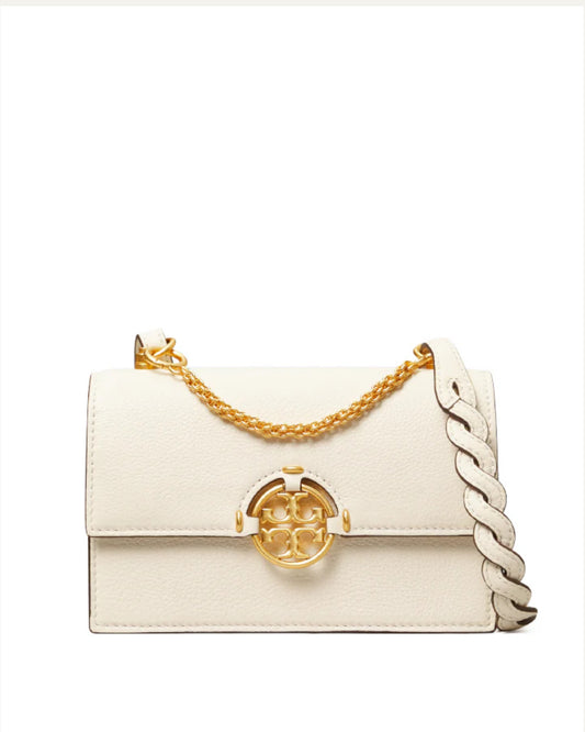 Tory Burch Miller Shoulder Bag – Signature Double-T Style