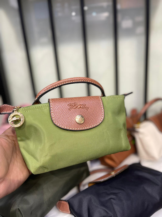 Longchamp Le Pliage Pouch with Handle