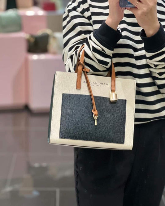 Marc Jacobs Mini Grind Leather Tote