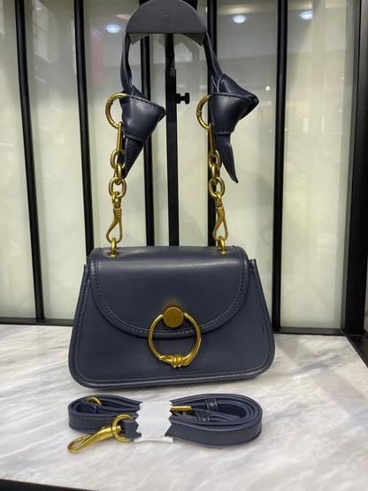 Charles & Keith Joelle Ring Push-Lock Bag – Faux Leather