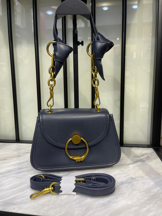 Charles & Keith Joelle Ring Push-Lock Bag – Faux Leather