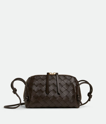 Bottega Veneta Concert Pouch in Lambskin with Gold Hardwar