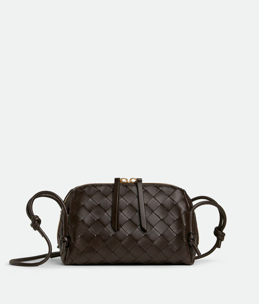 Bottega Veneta Concert Pouch in Lambskin with Gold Hardwar