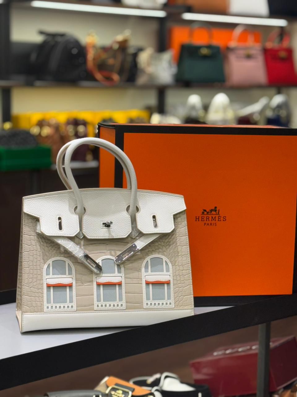 Hermès Birkin Faubourg Sellier – Limited Edition Mixed-Leather