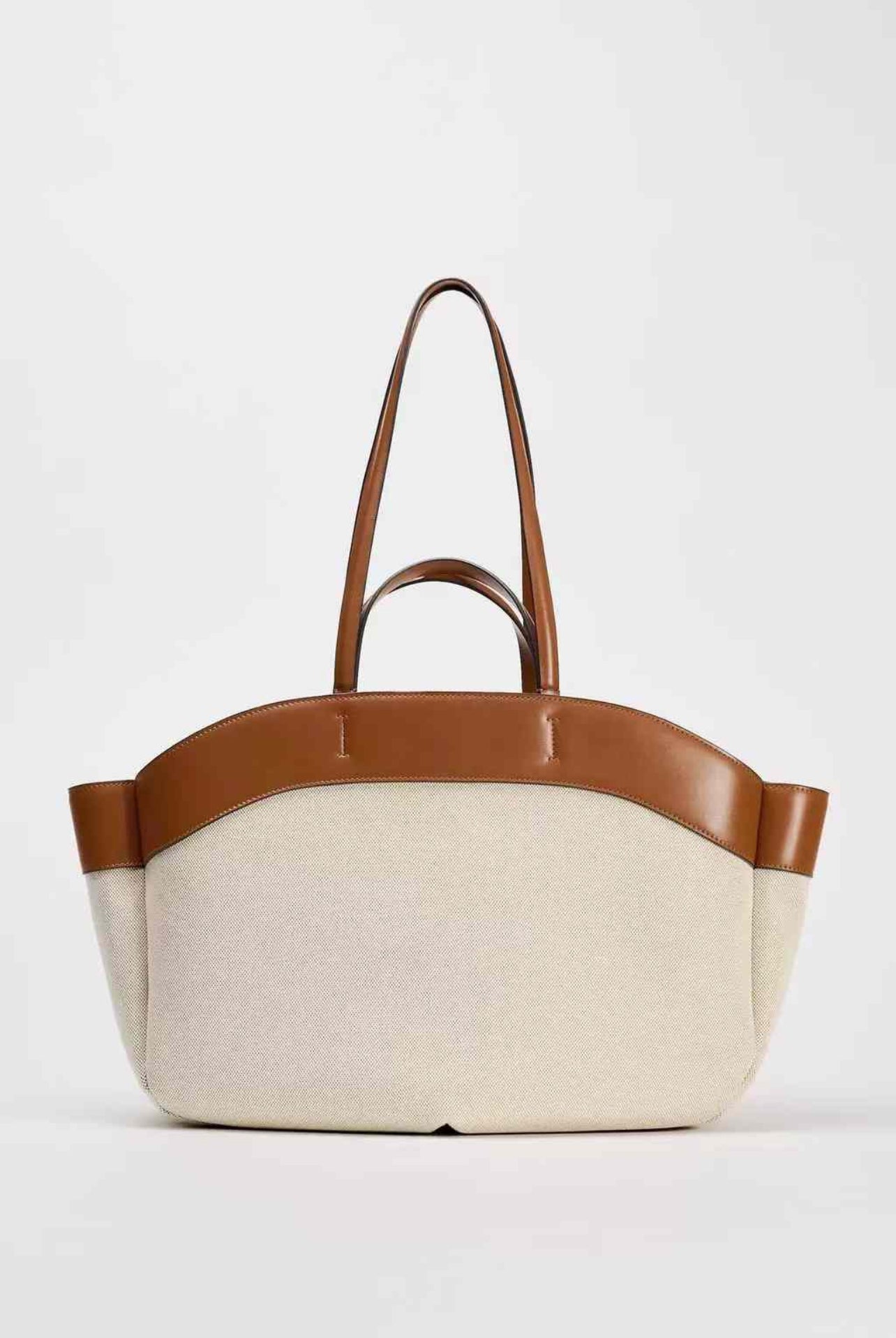 ZARA Combination Tote Bag – Canvas with Handles & Shoulder Strap