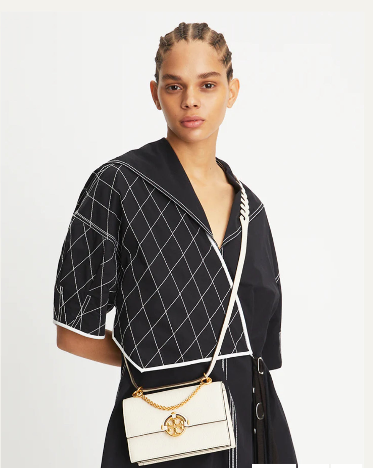 Tory Burch Miller Shoulder Bag – Signature Double-T Style