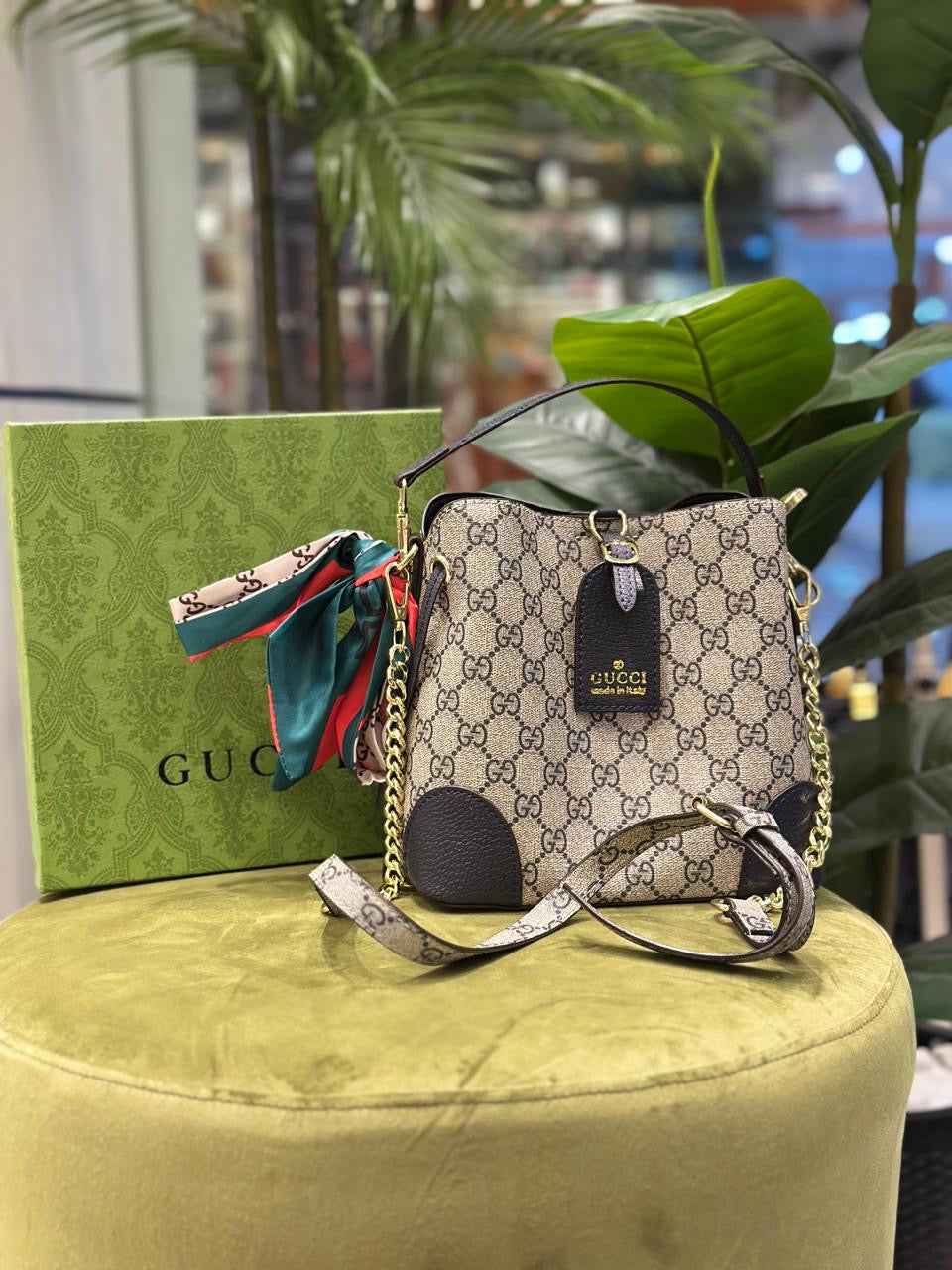 GUCCI Mini GG Bucket Bag