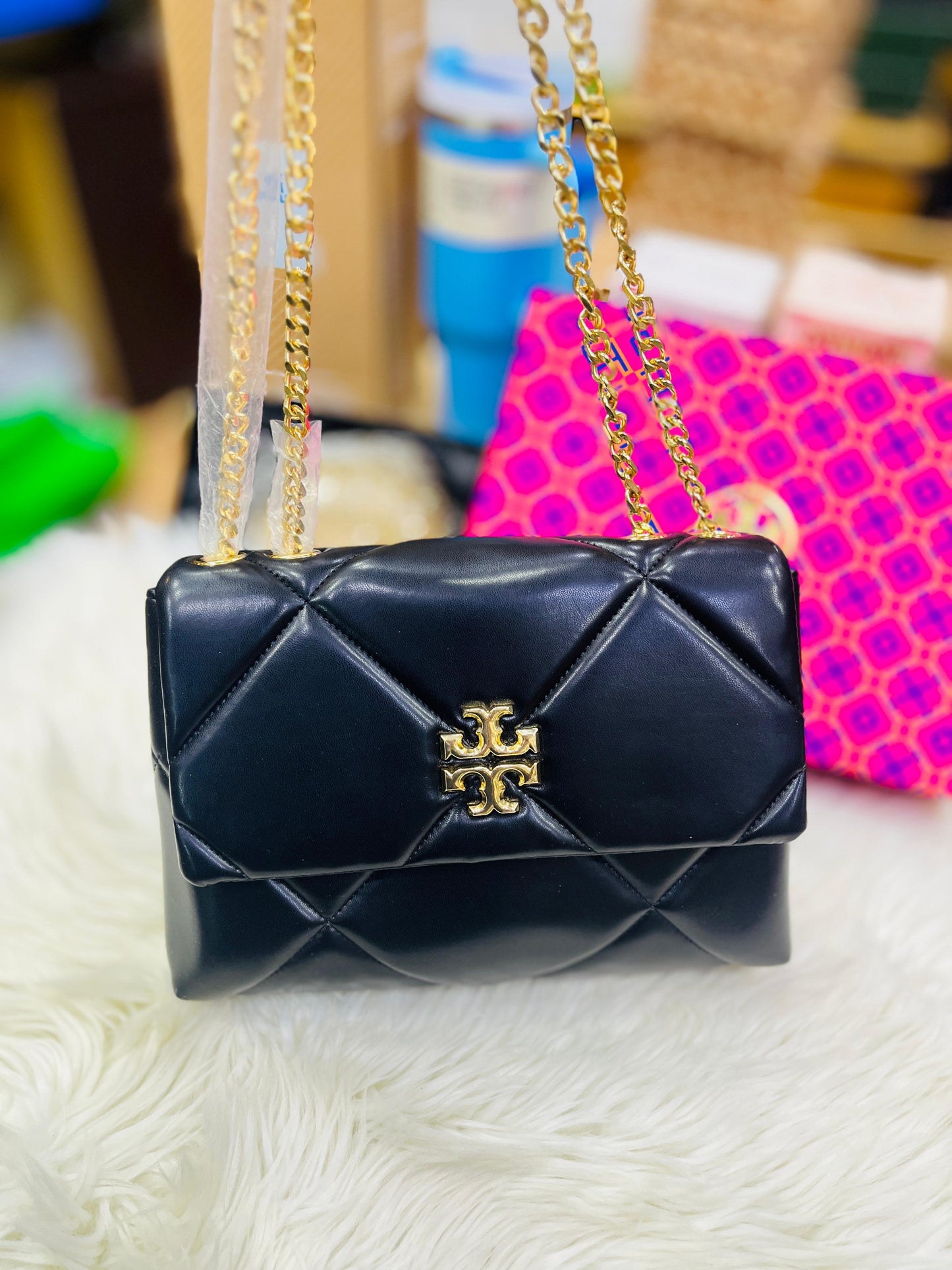 Tory Burch Kira Diamond Quilt Convertible Shoulder Bag
