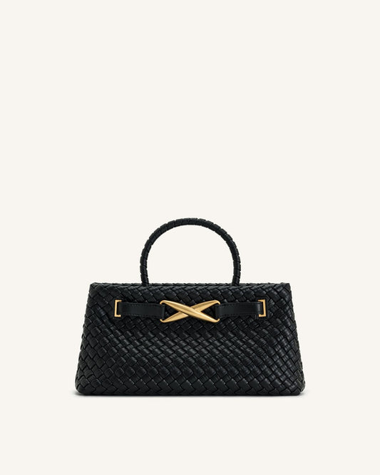 JW PEI Elora Woven Tote Bag – Vegan Leather Chic