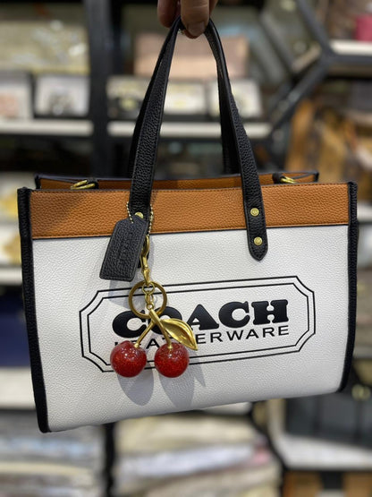 COACH Field Tote 30 in Colorblock – Chic Versatility Redefined